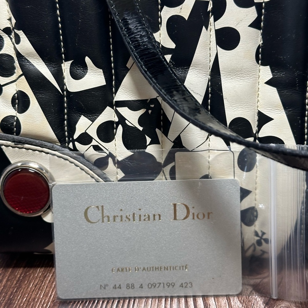 Dior RARE Cadillac Gambler Leather Hand Bag​​​ - Picture 14 of 16
